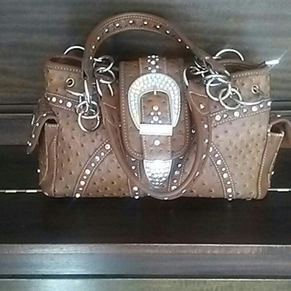 Nice light brown Rustic Couture purse